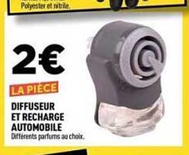 DIFFUSEUR ET RECHARGE AUTOMOBILE