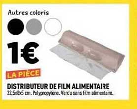 DISTRIBUTEUR DE FILM ALIMENTAIRE