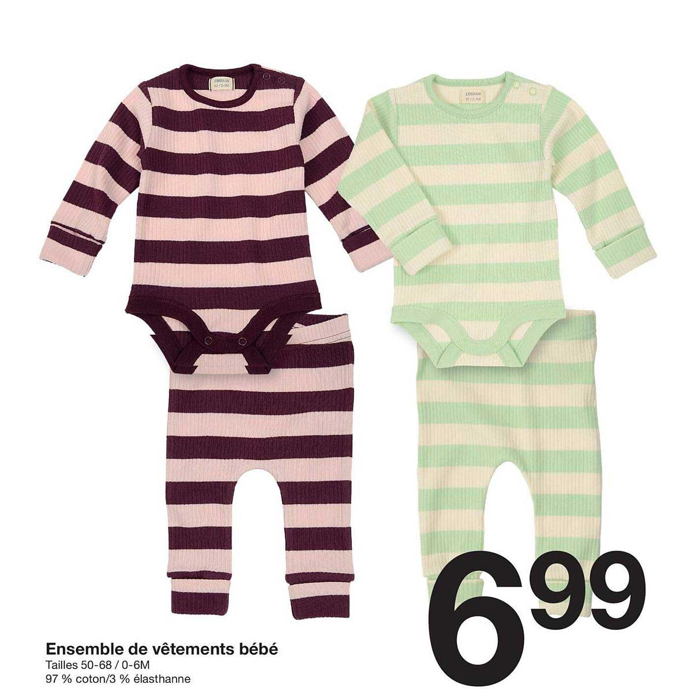 Ensemble de vêtements bébé