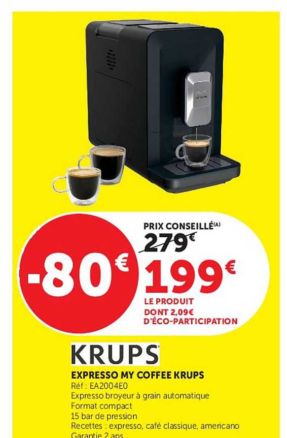 EXPRESSO MY COFFEE KRUPS