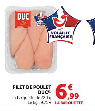 FILET DE POULET DUC