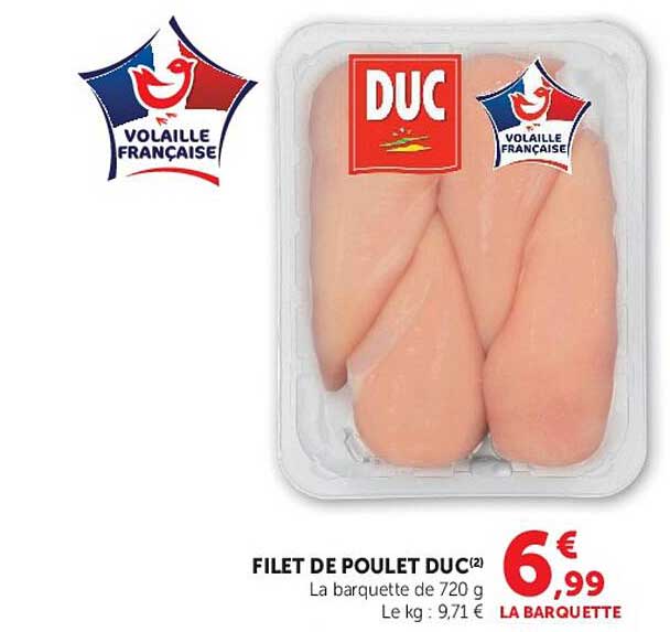 FILET DE POULET DUC