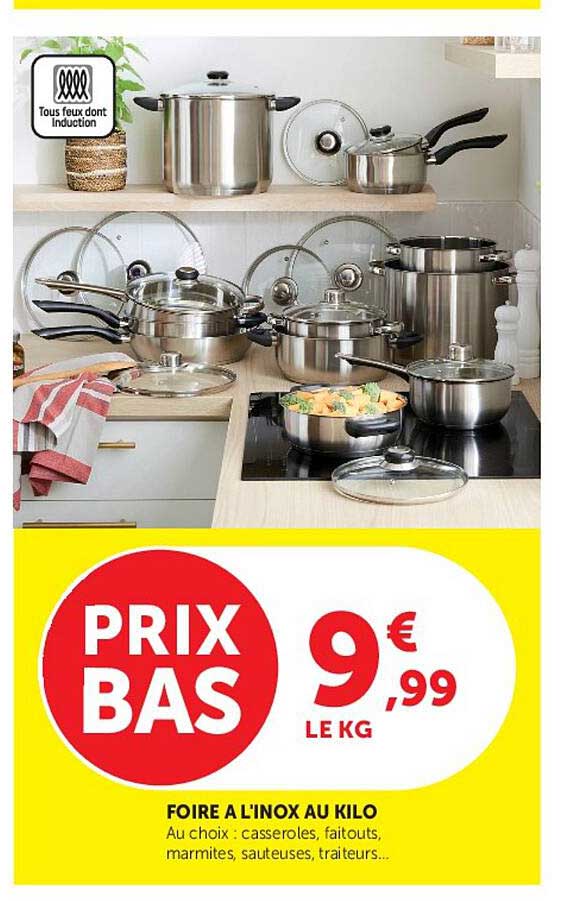 FOIRE A L'INOX AU KILO