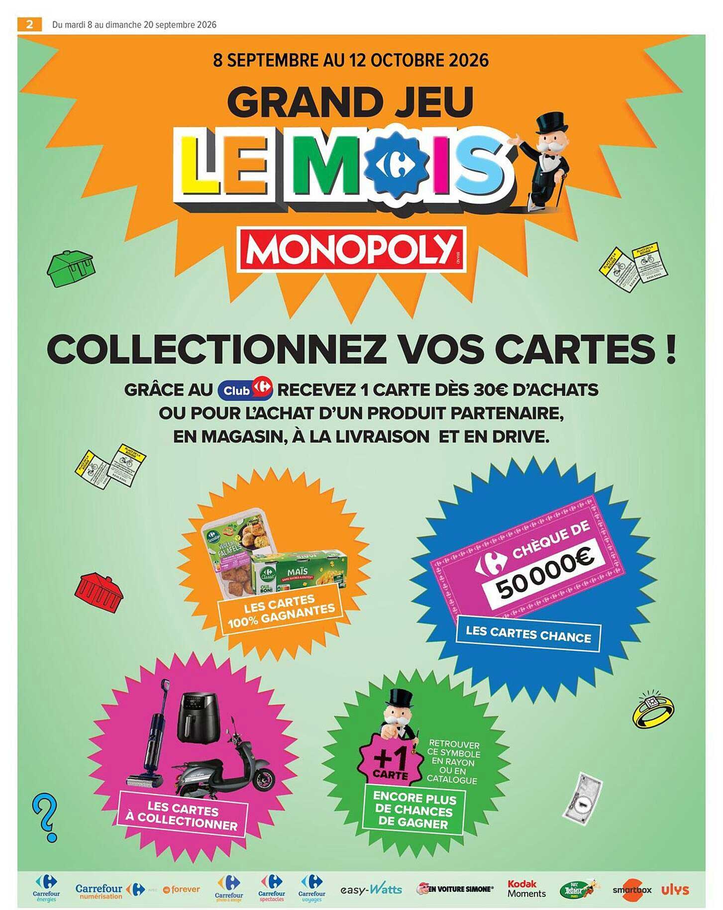 GRAND JEU LE MOIS MONOPOLY