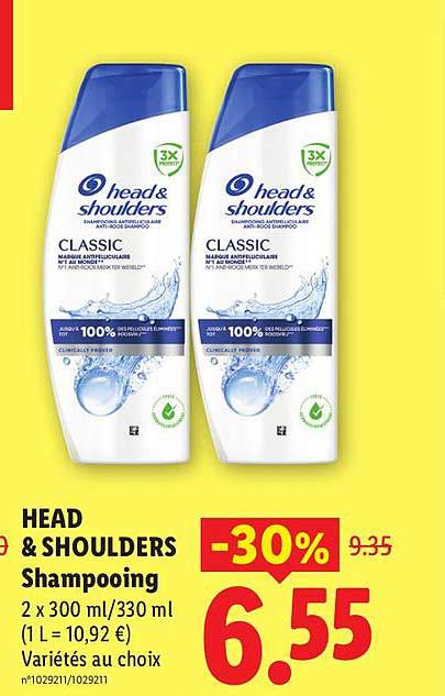 HEAD & SHOULDERS Shampooing