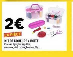 KIT DE COUTURE + BOÎTE