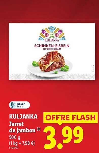 KULJANKA Jarret de jambon 500 g