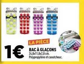 LA PIECE BAC A GLACONS 24x11,8x2,8 cm. Polypropylene et caoutchouc.