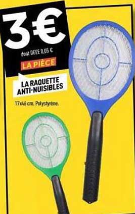 LA RAQUETTE ANTI-MOUSIBLES