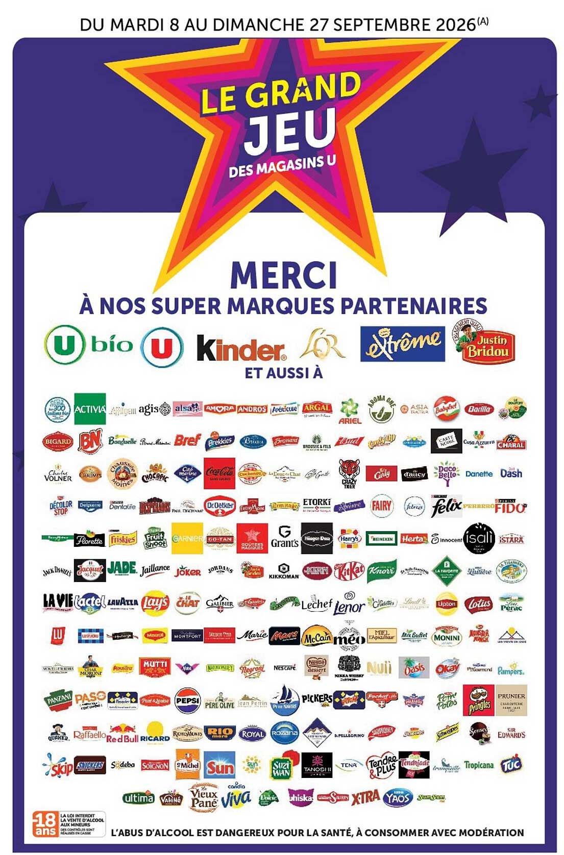 LE GRAND JEU DES MAGASINS U