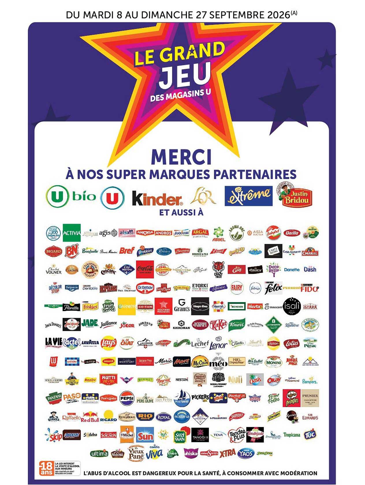 LE GRAND JEU DES MAGASINS U