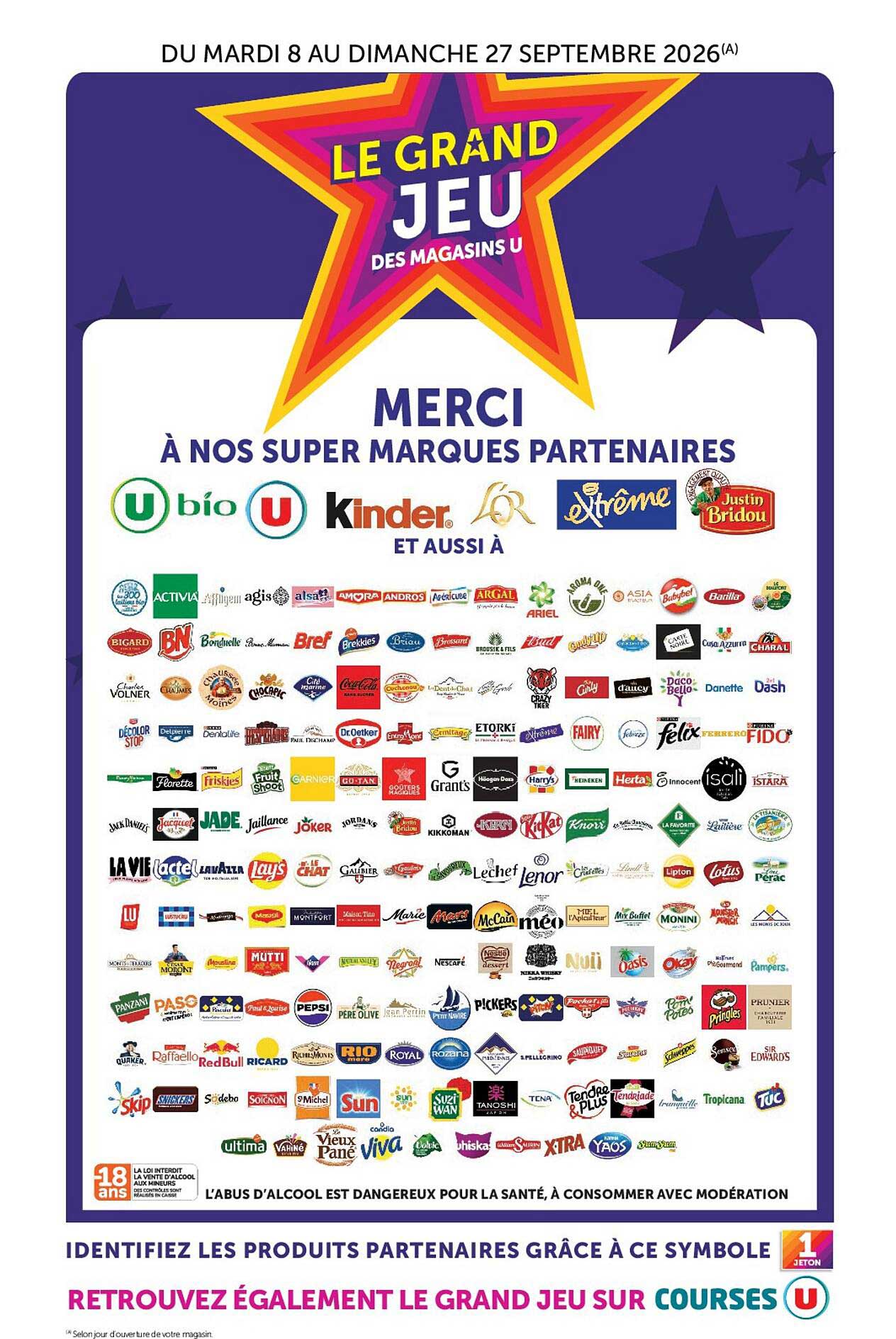 LE GRAND JEU DES MAGASINS U