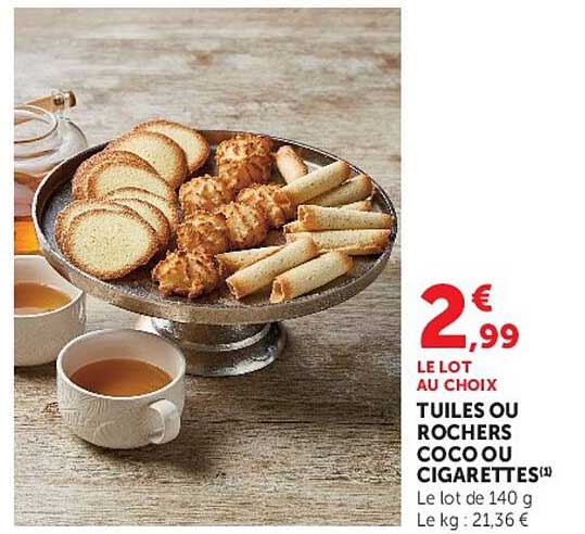 LE LOT AU CHOIX TUILES OU ROCHERS COCO OU CIGARETTES(1)