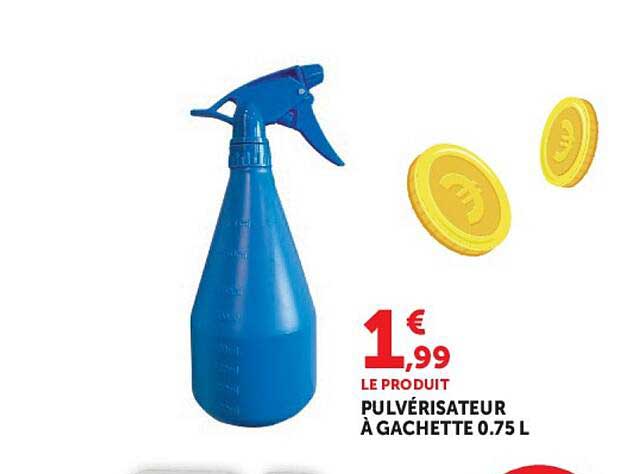 LE PRODUIT PULVÉRISATEUR À GACHETTE 0.75 L