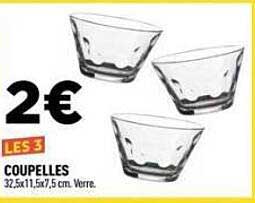 LES 3 COUPELLES