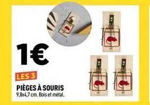 LES 3 PIÈGES À SOURIS