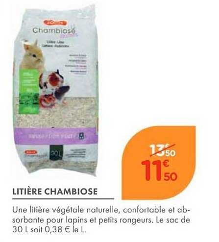 LITIÈRE CHAMBIOSE