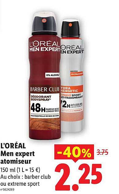 L’ORÉAL Men expert atomiseur