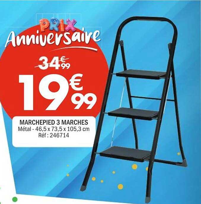 MARCHEPIED 3 MARCHES