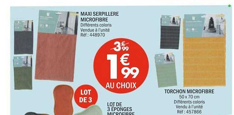 MAXI SERPILLIERE MICROFIBRE