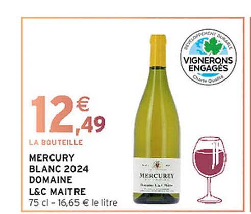 MERCURY BLANC 2024 DOMAINE L&C MAITRE