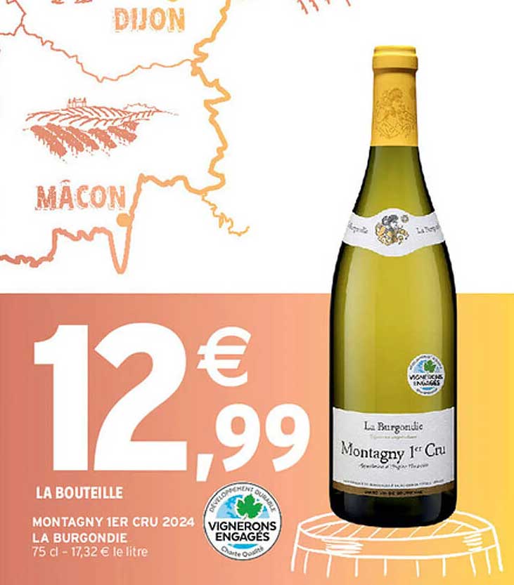 MONTAGNY 1ER CRU 2024 LA BURGONDIE