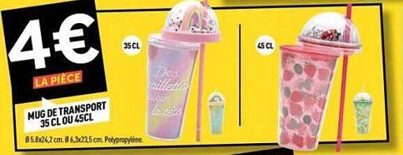 MUG DE TRANSPORT 35 CL OU 45CL