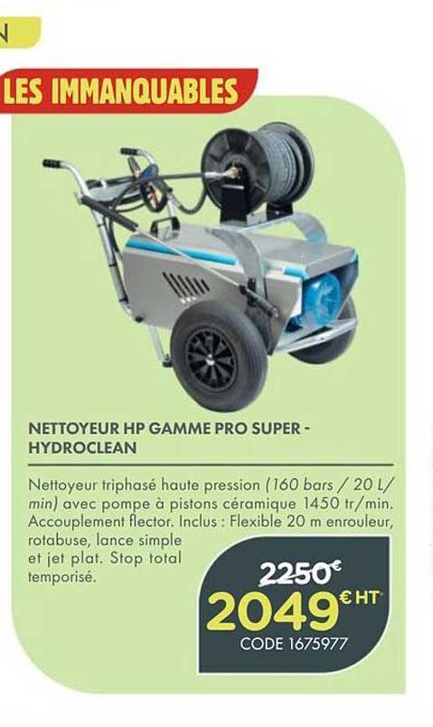 NETTOYEUR HP GAMME PRO SUPER - HYDROCLEAN