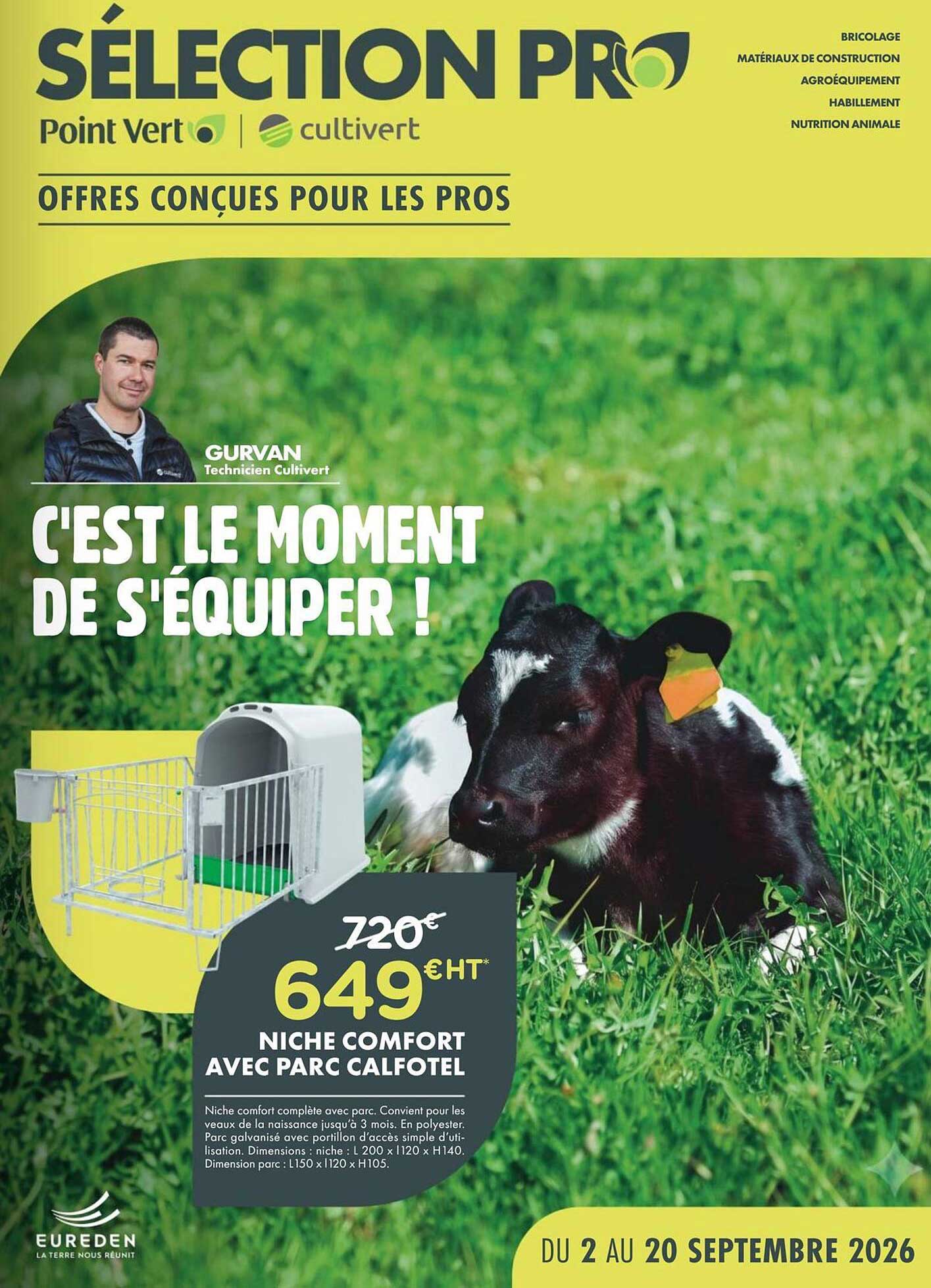 NICHE COMFORT AVEC PARC CALFOTEL