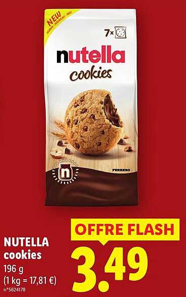 NUTELLA cookies 196 g