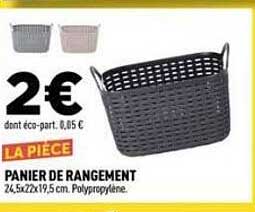 PANIER DE RANGEMENT