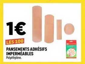 PANSEMENTS ADHÉSIFS IMPERMÉABLES