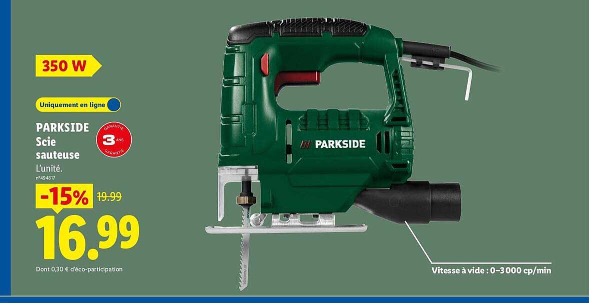 PARKSIDE Scie sauteuse