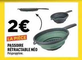 PASSOIRE RÉTRACTABLE NÉO