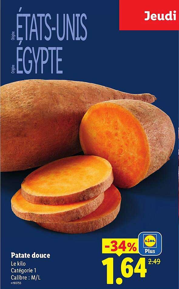 Patate douce