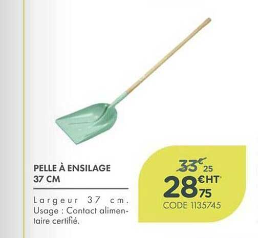 PELLE À ENSILAGE 37 CM