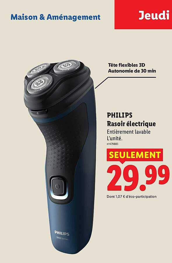 PHILIPS Rasoir électrique