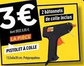PISTOLET À COLLE