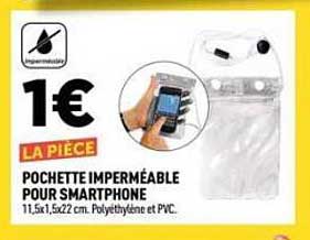 POCHETTE IMPERMÉABLE POUR SMARTPHONE