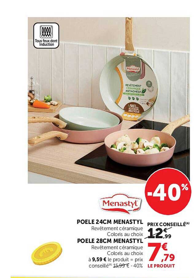 POELE 28CM MENASTYL