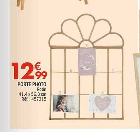 PORTE PHOTO Rotin