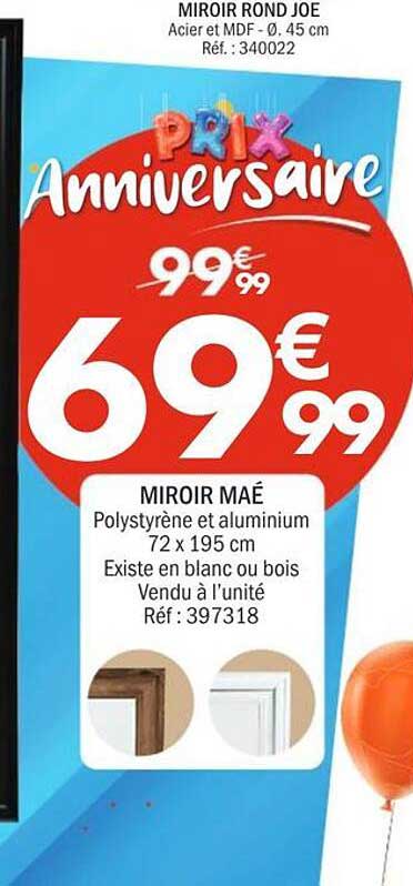 PRIX Anniversaire