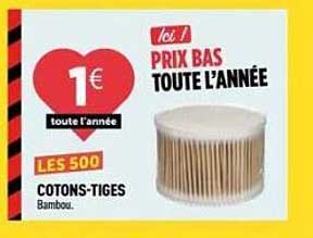 PRIX BAS TOUTE L’ANNÉE