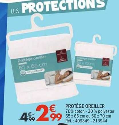 PROTÈGE OREILLER