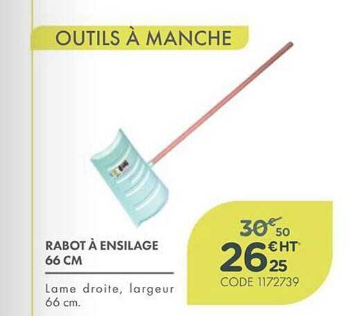 RABOT À ENSILAGE 66 CM