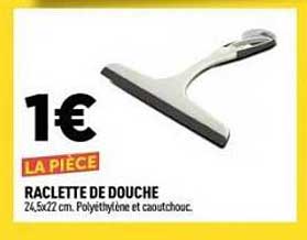 RACLETTE DE DOUCHE