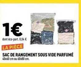 SAC DE RANGEMENT SOUS VIDE PARFUMÉ