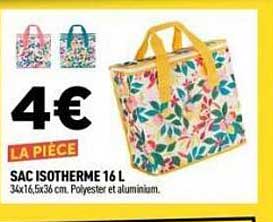 SAC ISOTHERME 16 L