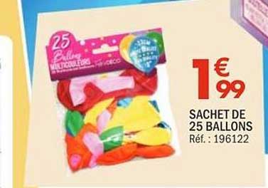 SACHET DE 25 BALLONS