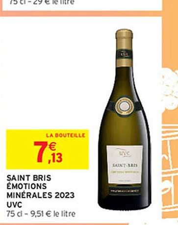 SAINT BRIS ÉMOTIONS MINÉRALES 2023 UVC